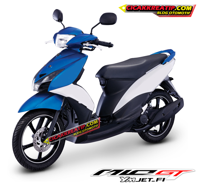  Modifikasi Mio Biru Putih Modifikasi Motor Kawasaki 