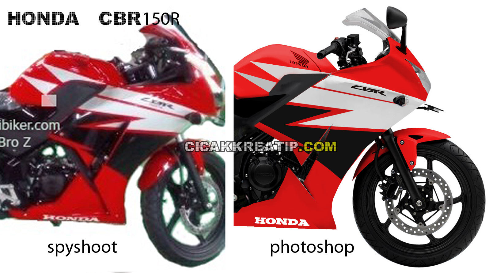 Kumpulan Gambar Spyshoot Honda CBR150R Lokal