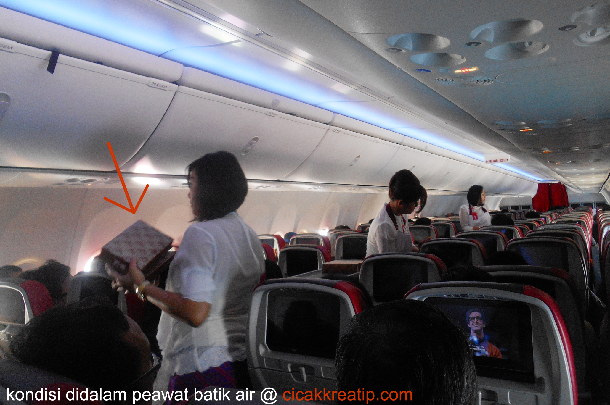 Kejutan ketika naik pesawat Batik Air Line Pramugari 